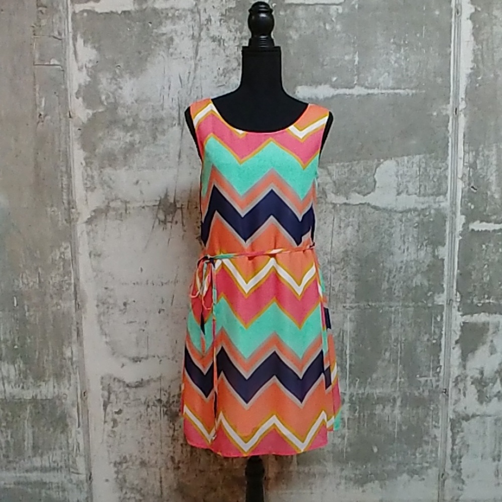 Rachel Kate chevron dress